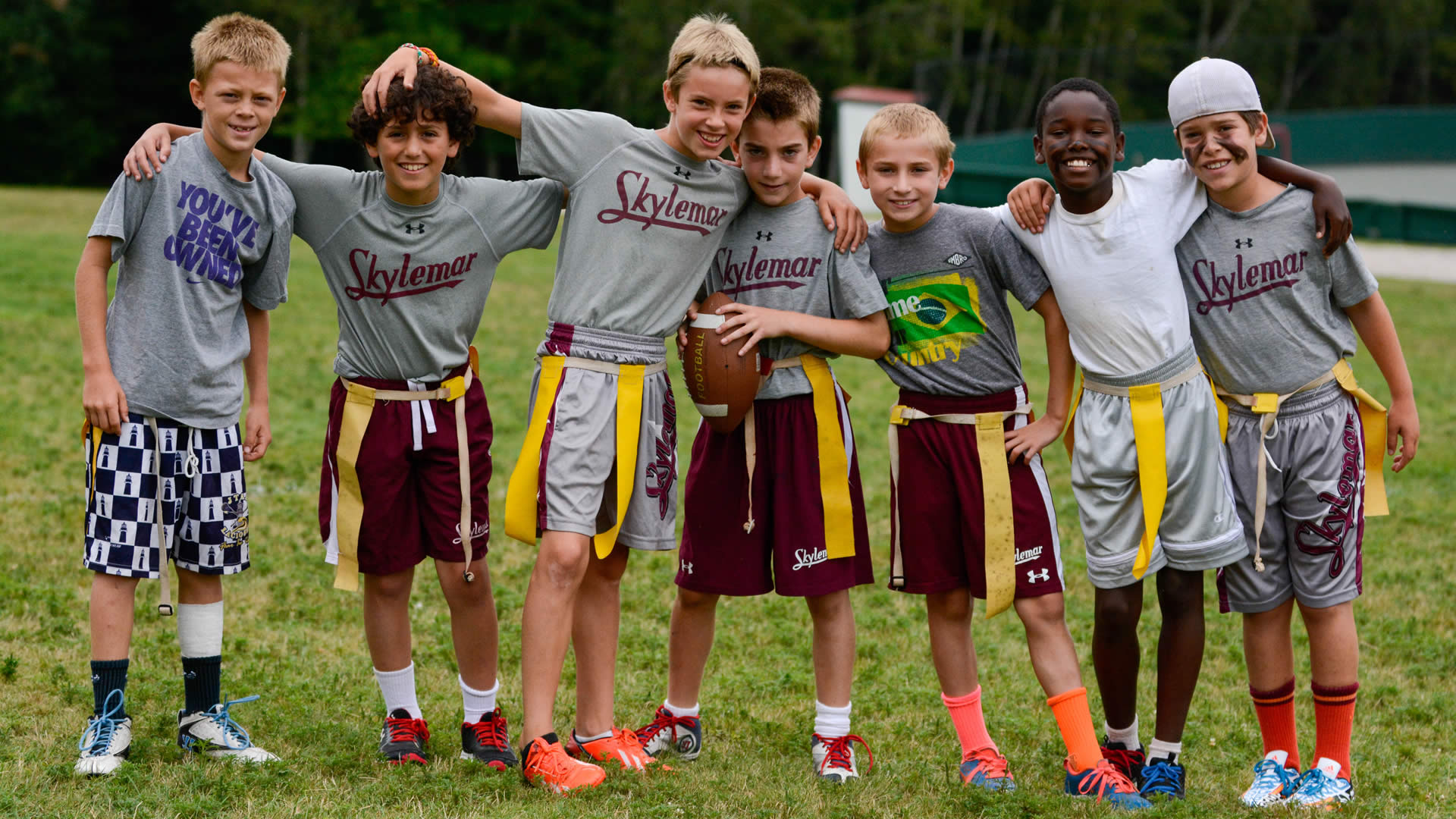 Football at the Best Boys and Summer Camp - Camp Skylemar