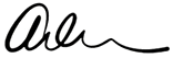 Arleen Shepherd's signature